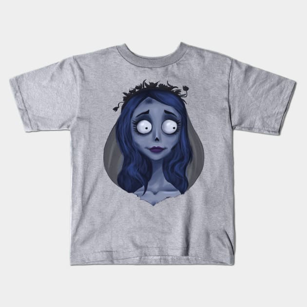 Poor Bride Kids T-Shirt by Dapper Draws